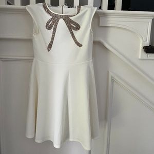Like New Hannah Banana Beaded Bow Dress Like New